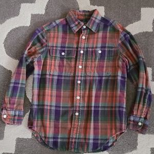 Polo boys size S(8) button down